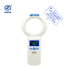 Temperatura animale Transponde del lettore FDX-B 134.2Khz dell'analizzatore del microchip di RFID