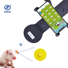 Norma ISO animale dell'azienda agricola 134.2khz di For Cattle On del lettore di marchio auricolare degli analizzatori RFID di identificazione