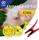 Marchi auricolari elettronici impermeabili Rfid ISO11784 animale 50pcs