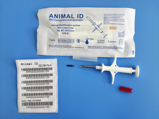 Identificazione animale RFID che segue il microchip del risponditore di iso con il microchip europeo