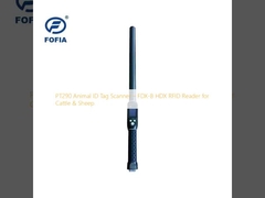 PT290 Scansionatore di tag di identificazione degli animali   FDX-B HDX RFID Reader per bovini e pecore