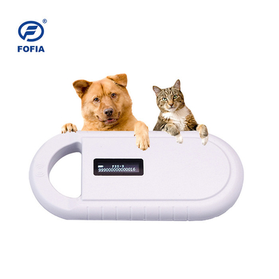 lettore animale Pet Scanner del microchip dell'etichetta 24*7oled 13cm