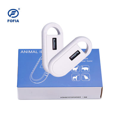 numero bianco della cifra del lettore 15 di identificazione dell'animale domestico di 134.2khz USB dell'analizzatore animale del microchip