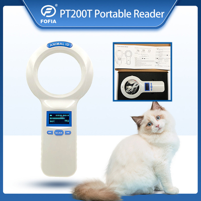lettore animale For Dog RFID dell'analizzatore tenuto in mano del microchip di 134.2khz USB
