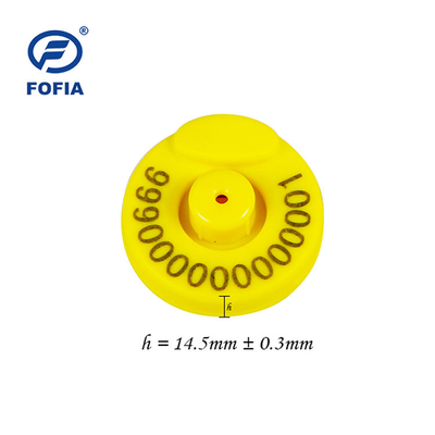 Etichette acustiche RFID intelligenti per la mungitura / macellazione / alimentazione / sistema di pesatura dei bovini