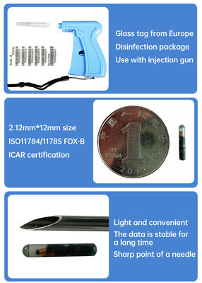 Una nuova generazione di microchip di identificazione impiantabile 2-in-1 per tutti i tipi di animali ZS005