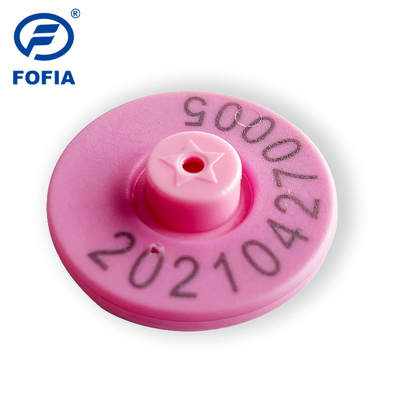 Suinicoltura animale 960MHz del marchio auricolare di frequenza ultraelevata Rfid antiurto