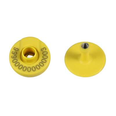 134.2Khz Customized EM4305 Chip RFID Animal Ear Tag per animali da allevamento suini ovini bovini