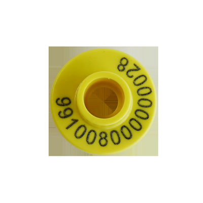 Etichette auricolari elettroniche TPU certificate ICAR per il bestiame con conformità ISO 11784/11785