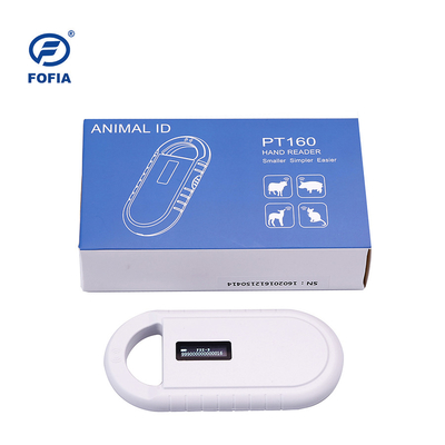 Compatto scanner per microchip per animali con batteria ricaricabile
