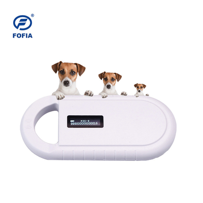 Lettore di Rfid del marchio auricolare	animale domestico 134.2khz micro Chip Tag Reader 10cm