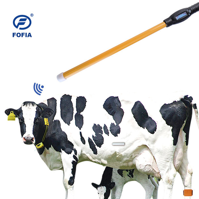 Compatto lettore di tag RFID con frequenza 134,2KHz e antenna da 46cm