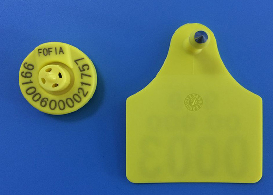 Marchi auricolari animali elettronici di Rfid del marchio auricolare su ordinazione del coniglio numerati per Earings