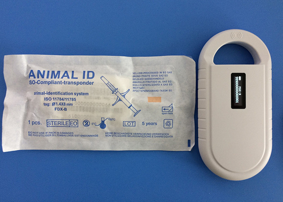 Microchip animali 134.2Khz di identificazione dell'identificazione di radiofrequenza con Mini Size Injectable Transponders