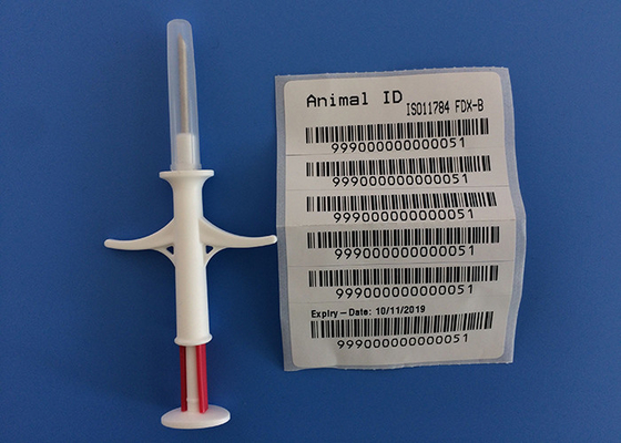 2,12 millimetri di X12 millimetro di identificazione del microchip dell'etichetta di polimero biocompatibile impiantabile di stoccaggio