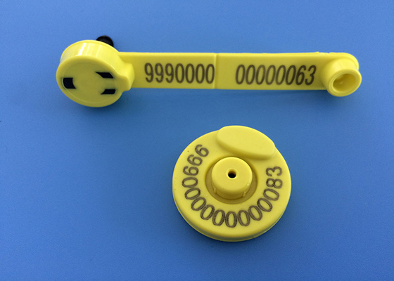134.2khz Tag orecchie di pecora per l'identificazione elettronica di tracciamento materiale TPU