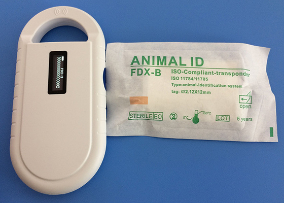 Il microchip IP67 del risponditore di iso dell'animale domestico con frequenza 134.2khz 10 anni garantisce i risponditori iniettabili