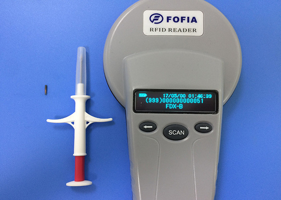 134.2kHz ICAR EM4305 Implantazione RFID 1.25x7 1.4x8 2.12x12mm GlassTag Microchips Dog Micro Chip Animal ID Pet Microchip per animali