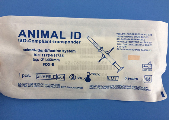 Mini microchip professionale di identificazione dell'animale con la siringa eliminabile, iso approvato