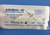 Mini microchip professionale di identificazione dell'animale con la siringa eliminabile, iso approvato