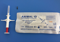 Microchip con la siringa, microchip ICAR del cane di ricerca di RFID di identificazione dell'animale domestico approvato