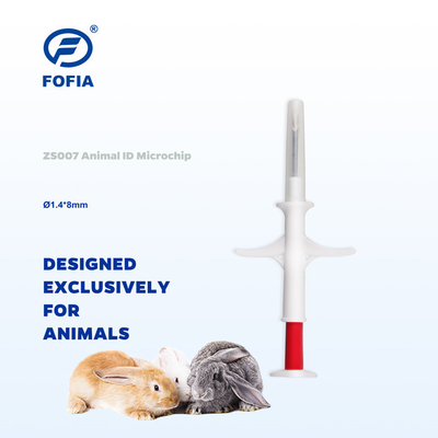 ISO 11784/5 FDX-B Transponder Chip con IP67 Anticollisione Animali trovati ID 50mm