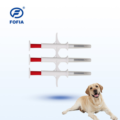 EO Gas Sterilizzazione ISO Transponder Microchip 2.12*12mm Track Pet Tracker