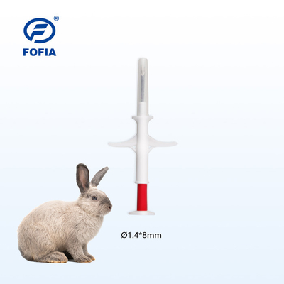 134,2 chilocicli di RFID di identificazione del microchip 6 degli Adesivo-autoadesivi di peso animale della gamma colto 5-10cm 6.86g