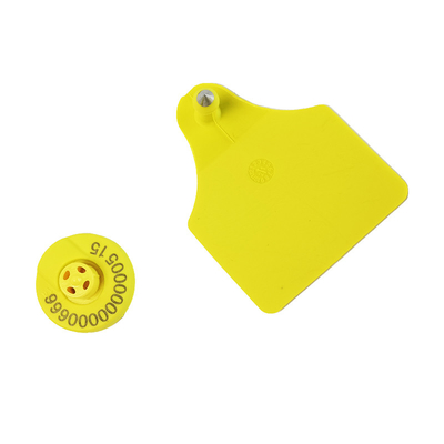 PEUR Etichette acustiche per bovini Identificazione efficiente del bestiame 134,2KHz Etichette acustiche per bovini