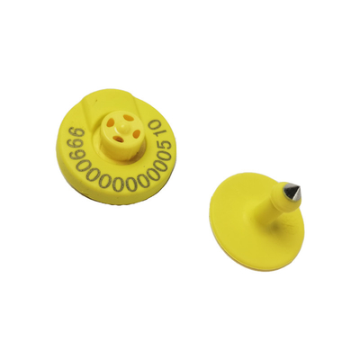 Chip europei con sicurezza dei dati unici ET907 ISO High Security Smart Ear Tag per mucche
