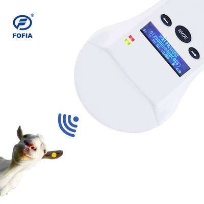 PT580 Scanner portatile con microchip per animali per la lettura di tag ISO11784 FDX-B ID64 e HDX