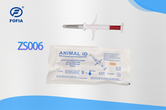 Impiantatore di microchip sterilizzato universale con numero a 15 cifre per l'identificazione degli animali