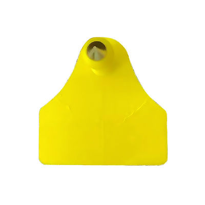 Alta Durabilità PEUR Materiale RFID Tag auricolare con 350N Tensione per il monitoraggio del bestiame ISO11784/5 Conforme