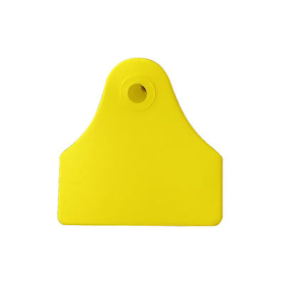 Alta Durabilità PEUR Materiale RFID Tag auricolare con 350N Tensione per il monitoraggio del bestiame ISO11784/5 Conforme