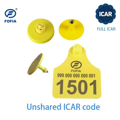FULL ICAR 30 mm di diametro etichette auricolari bovine etichette auricolari elettroniche ISO11784/5