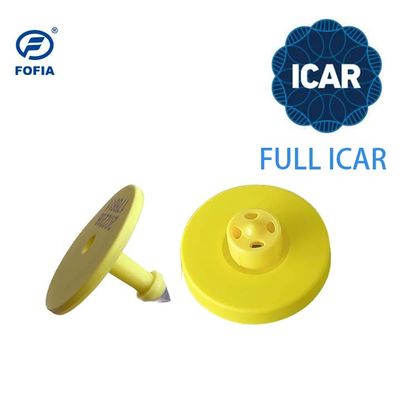 FULL ICAR RFID Tag auricolare per animali Potenziamento della tracciabilità delle malattie degli animali Suini bovini e ovini Tag auricolare elettronico-FOFIA