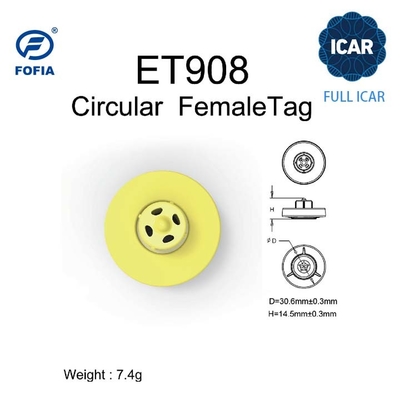 ICAR 125KHZ/134.2KHZ RFID etichette auricolari per animali RFID elettronica a bassa frequenza per il tracciamento degli animali