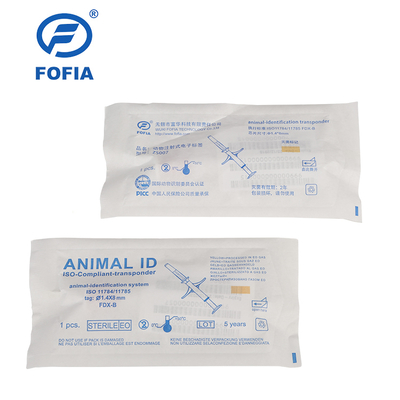 ISO 11784/5 FDX-B Microchip per il monitoraggio e la gestione della temperatura degli animali
