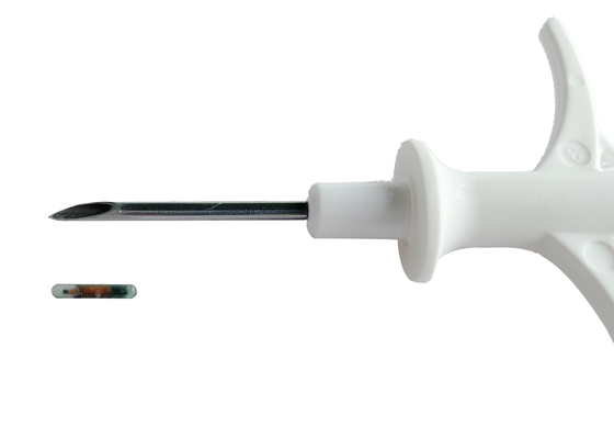 Intervallo di temperatura da 25°C a 50°C ISO 11784/5 FDX-B R/W Standard Animal ID Microchip For Control System