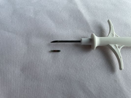 Microchip per identificazione animali RFID FDX-B ad alta precisione 2.12*12mm/1.4*8mm