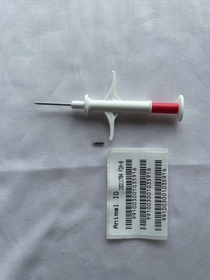 Microchip di identificazione animale per la salute e il benessere degli animali per siringa usa e getta con sacchetto di imballaggio in carta-plastica sterilizzato