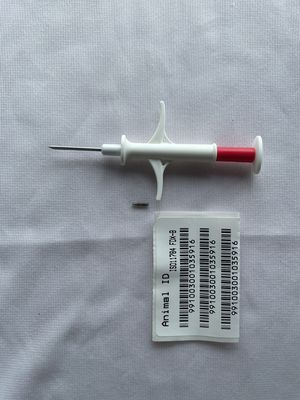 HT003 Kit di siringhe con microchip    ISO FDX-B RFID chip con sensore di temperatura per bestiame