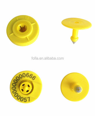 Free Sample NFC RFID Ear Tag with 5 Years Guarantee for Livestock Animal Tracking
