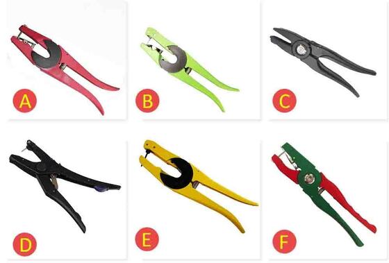 Applicatore di etichette auricolari elettriche durevoli progettato per semplificare la gestione del bestiame e migliorare la velocità di marcatura per gli animali da allevamento