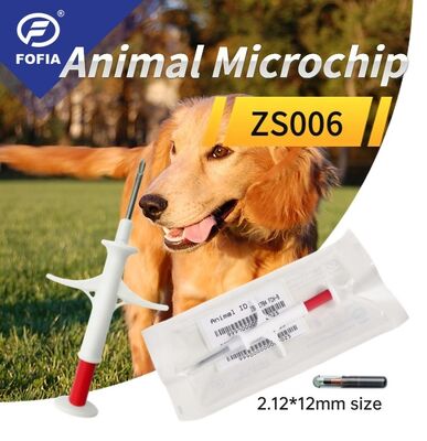 Customized Color Universal Pet Microchip Injectable RFID ID Tag Compatible with Horses Dogs Sheep Goats Camels Cats