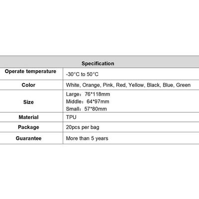 Animali Bovine Bovine Tracking Tag auricolare Numero di identificazione Stampa laser Garanzia di 5 anni per le attrezzature per bovini