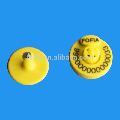 PVC 1342khz FDXB Distanza media Eartag bovino lettore RFID Compatibile con support card Carte di prossimità