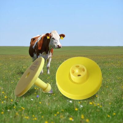 Tag auricolare RFID durevole da 134,2 kHz per il bestiame con design standard e impermeabile ISO11784/5 FDX-B