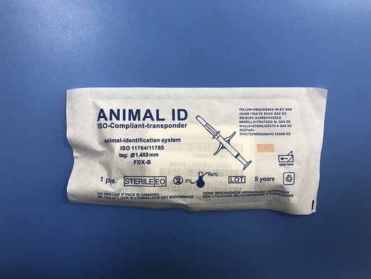 gestione elettronica di identificazione dell'animale domestico dell'etichetta del microchip di 8mm * di 1.4mm LF con 10 anni di garanzia