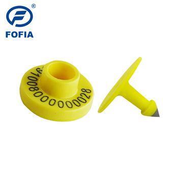 FULL ICAR Certified Durable FDX-B Electronic Ear Tags per il tracciamento e l'identificazione del bestiame